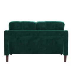 Penny 2 Seater Loveseat Sofa Green Velvet - Room & Joy -Room & Joy GUEST 68e3b74b f248 4ea6 a5e0 20da918cbe00