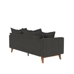 Maryan Pillowback Wood Stretcher Sofa Gray Linen - Room & Joy 16 Maryan Pillowback Wood Stretcher Sofa Gray Linen - Room & Joy -Room & Joy GUEST 6e4340a9 89e0 4a3d 8dcd 5ab000c042cf