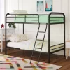 Twin Over Twin Evan Metal Bunk Bed - Room & Joy -Room & Joy GUEST 731d0484 8c8c 4258 9a9f e9522c3e6038