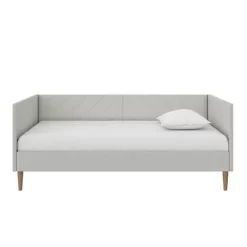 Valerian Upholstered Daybed Gray Linen - Room & Joy 19 Valerian Upholstered Daybed Gray Linen - Room & Joy -Room & Joy GUEST 75ac4b01 11b6 4950 8bd3 cc5602f21543