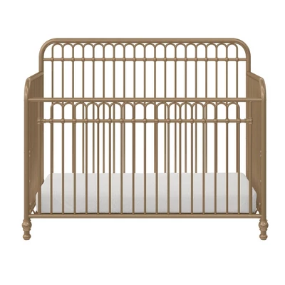 Room & Joy Luna 3-in-1 Convertible Metal Crib JMPA Certified - Gold 3 Room & Joy Luna 3-in-1 Convertible Metal Crib JMPA Certified - Gold