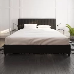 Eve Tufted Upholstered Bed - Room & Joy -Room & Joy GUEST 766890d9 ace1 494f 8bba f8a306b4a312