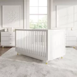 Room & Joy Rory 3-in-1 Crib With Adjustable Mattress Height - White 9 Room & Joy Rory 3-in-1 Crib With Adjustable Mattress Height - White -Room & Joy GUEST 7a677e58 7b93 4ceb 9d34 05faad6bcd65