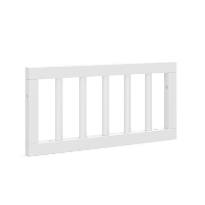 Room & Joy Rory Toddler Rail With Spindles - White 4 Room & Joy Rory Toddler Rail With Spindles - White - Image 2