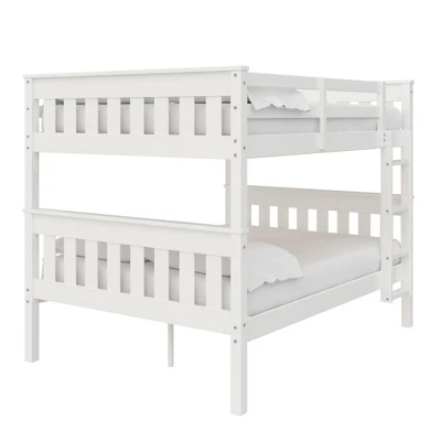 Full Over Full Petty Wood Bunk Bed With USB Port - Room & Joy 17 Full Over Full Petty Wood Bunk Bed With USB Port - Room & Joy - Image 15