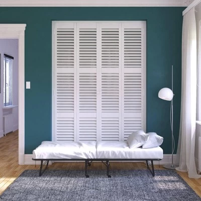 Twin 5" Mattress With Folding Metal Guest Bed - Room & Joy 10 Twin 5" Mattress With Folding Metal Guest Bed - Room & Joy - Image 8