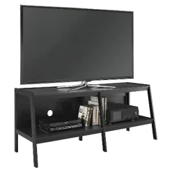 Viewfield Ladder TV Stand For TVs Up To 60" Black - Room & Joy