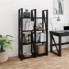 60" Liberty Bookshelf/Room Divider Black - Room & Joy -Room & Joy GUEST 861c1c3b 0128 4c53 9882 fac41d5c2066