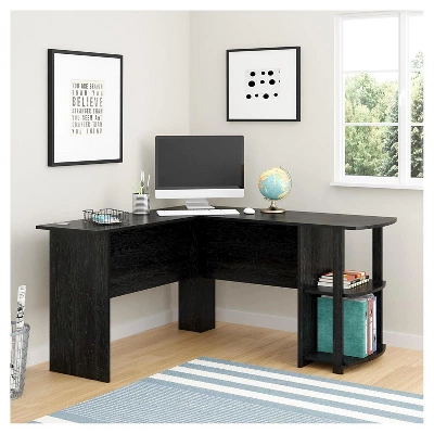 Fieldstone Wood L Shaped Computer Desk With Storage - Room & Joy 5 Fieldstone Wood L Shaped Computer Desk With Storage - Room & Joy - Image 3