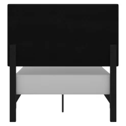 Twin Janford Upholstered Bed Black Faux Leather - Room & Joy -Room & Joy GUEST 88b0d284 793c 46ad 806d a7e4de76edf6