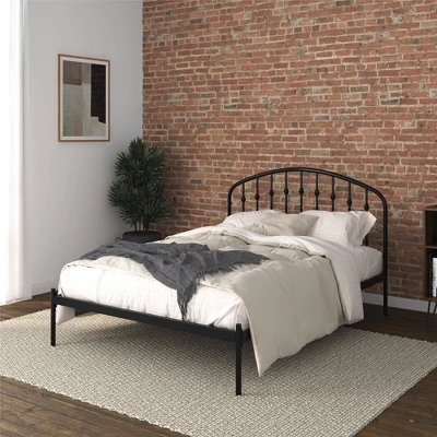 Remi Metal Platform Bed Frame Black - Room & Joy 3 Remi Metal Platform Bed Frame Black - Room & Joy