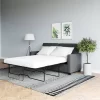Queen Cassidy Sofa Sleeper Gray Velvet - Room & Joy -Room & Joy GUEST 8e23cb89 96c8 4c9a 8179 ef6a3cdb1a8f