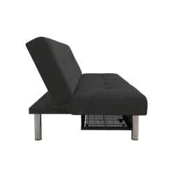 Saddie Futon With Storage Drawers Gray - Room & Joy -Room & Joy GUEST 8eae8975 2eee 40ec 8ee7 8dbe28ac5b10