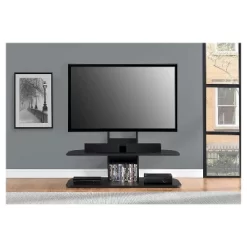 Solar TV Stand With Mount For TVs Up To 65" - Room & Joy -Room & Joy GUEST 8fd9096a e86e 49b1 9f41 5e373fa7ba98