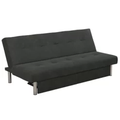 Saddie Futon With Storage Drawers Gray - Room & Joy -Room & Joy GUEST 92a14f71 81dd 456c acdc 83e6fa3a6fd5