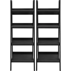Viewfield 4 Shelf Ladder Bookcase Bundle - Room & Joy -Room & Joy GUEST 92f0ab71 26fd 4435 8c23 4885d4038c77