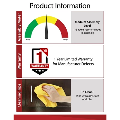 Briarwyck TV Stand For TVs Up To 55" Natural - Room & Joy 10 Briarwyck TV Stand For TVs Up To 55" Natural - Room & Joy - Image 8