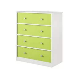 Elannie Avenue Tall Dresser With 4 Fabric Bins - Room & Joy -Room & Joy GUEST 94041803 a4fa 4ab9 99c2 a964c2646291