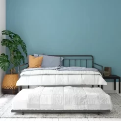 Waldorf Metal Daybed And Trundle - Room & Joy -Room & Joy GUEST 94c808d7 ab16 4539 966a 7f73fa9b55ac