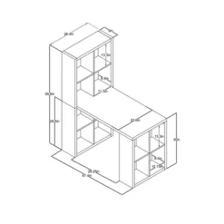 Venice Grove Hobby Craft Desk - Room & Joy -Room & Joy GUEST 96b8be35 4b0c 4663 9baf 0b06418ff6b4