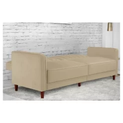 Isabella Tufted Transitional Futon - Room & Joy -Room & Joy GUEST 97056dcc 71da 472e a0ff 9a618097da49