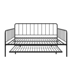 Full Avery Metal Daybed And Twin Trundle - Room & Joy