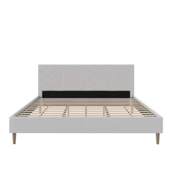 Venus Tufted Upholstered Bed Gray Linen - Room & Joy 21 Venus Tufted Upholstered Bed Gray Linen - Room & Joy -Room & Joy GUEST 986fb675 d602 40a2 a58e 9e72dce3fa63