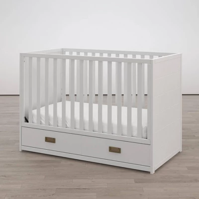 Room & Joy Adam 3-in-1 Convertible Storage Crib Nursery - White 5 Room & Joy Adam 3-in-1 Convertible Storage Crib Nursery - White - Image 3