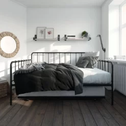 Full Avery Metal Daybed And Twin Trundle - Room & Joy -Room & Joy GUEST 9bc66409 cba6 4c86 b1a8 c414eebb3f69