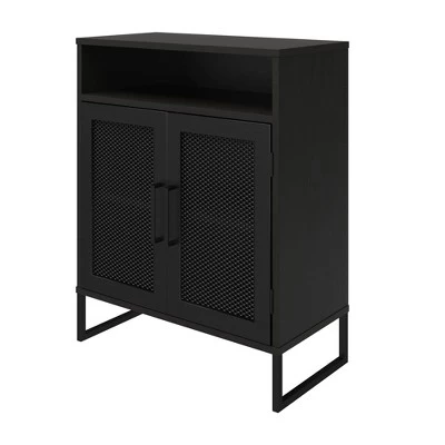 Pacer Storage Cabinet Black Oak - Room & Joy 8 Pacer Storage Cabinet Black Oak - Room & Joy - Image 6
