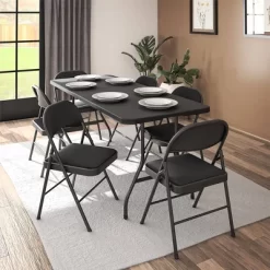 4pk Fabric Folding Chair - Room & Joy -Room & Joy GUEST 9e8a8838 22d6 4a28 bbee 90e7747fb92b