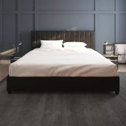 Eve Tufted Upholstered Bed - Room & Joy -Room & Joy GUEST 9f6d8a1d ae26 4c76 a138 f6dcf66d26c0