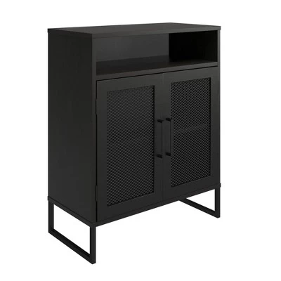 Pacer Storage Cabinet Black Oak - Room & Joy 9 Pacer Storage Cabinet Black Oak - Room & Joy - Image 7