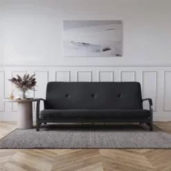 Full 6" Mae Thermobonded High Density Polyester Fill Futon Linen Mattress - Room & Joy -Room & Joy GUEST a14aa813 b8e1 4fe4 96b8 0474b373bef7