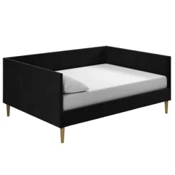 Full Fabio Velvet Mid Century Daybed - Room & Joy -Room & Joy GUEST a3d390d5 21e3 4e2f b1a8 1067e0dc808d
