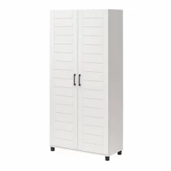 Portford 36" Wide 2 Door Shiplap Cabinet White - Room & Joy -Room & Joy GUEST a934fbc3 8b16 4fae 960d 18a135b2b444