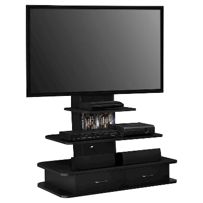 Solar TV Stand For TVs Up To 70" With Mount And Drawers - Room & Joy 4 Solar TV Stand For TVs Up To 70" With Mount And Drawers - Room & Joy - Image 2