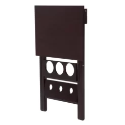 Wood Folding Wine Rack With Removable Tray Espresso - Room And Joy -Room & Joy GUEST abd32ad6 3d48 42c7 a053 5864b51392f2