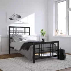 Bellatrix Metal Bed Black - Room & Joy -Room & Joy GUEST abe71864 d78e 4533 828d 41db6f603035
