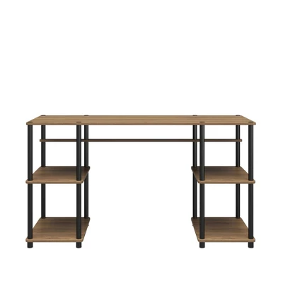 Agate Toolless Double Pedestal Computer Desk - Room & Joy 13 Agate Toolless Double Pedestal Computer Desk - Room & Joy - Image 11