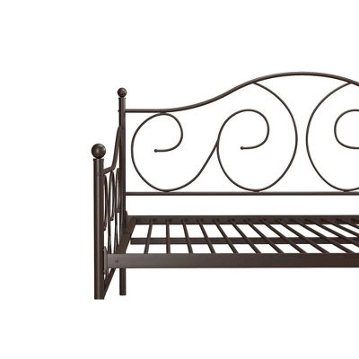 Full Vanessa Metal Daybed Bronze - Room & Joy 10 Full Vanessa Metal Daybed Bronze - Room & Joy - Image 8