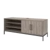 Somerton Credenza TV Stand For TVs Up To 70" Light Brown Oak - Room & Joy -Room & Joy GUEST b029376d 40b9 4fda a9c8 6ec4b3cad9e9