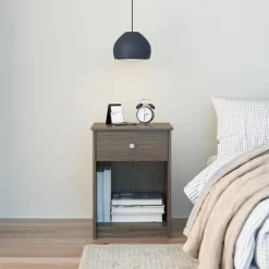 Eads Lane Nightstand With Drawer - Room & Joy