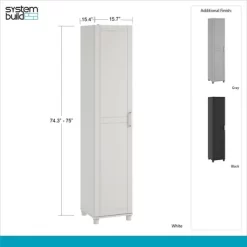 16" Welby Utility Storage Cabinet White - Room & Joy 23 16" Welby Utility Storage Cabinet White - Room & Joy -Room & Joy GUEST b2eaaab8 65fc 4d6a 917a ae9fd421ef84