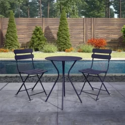 3pc Bistro Set With Folding Chairs - Room & Joy 13 3pc Bistro Set With Folding Chairs - Room & Joy -Room & Joy GUEST b3178895 dad7 4a46 8ab7 33c48cf0666c