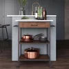 Reida Industrial Kitchen Cart Brown - Room & Joy 1 Reida Industrial Kitchen Cart Brown - Room & Joy -Room & Joy GUEST b41c7faa 6015 47cc 8f47 44275fd09173