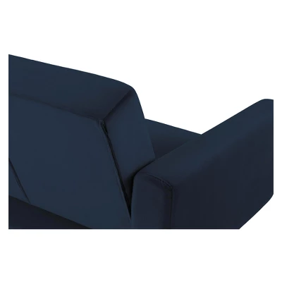 Fiore Modern Futon Faux Leather - Room & Joy 13 Fiore Modern Futon Faux Leather - Room & Joy - Image 11