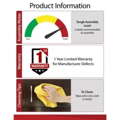 Melody 5 Drawer Dresser Ivory - Room & Joy -Room & Joy GUEST b45ecc5d 4330 44ba bdac 4fb7fffea91f
