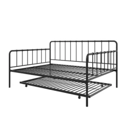 Full Avery Metal Daybed And Twin Trundle - Room & Joy -Room & Joy GUEST b4ba4246 7b8a 4525 a85a b65006635ee5