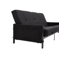 6" Mattress With Fairview Storage Futon Black - Room & Joy -Room & Joy GUEST b5c59fce fe5b 4728 9819 6e526313707b